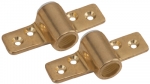Sea Dog 5806101 Side Mount Brass Oarlock Sockets